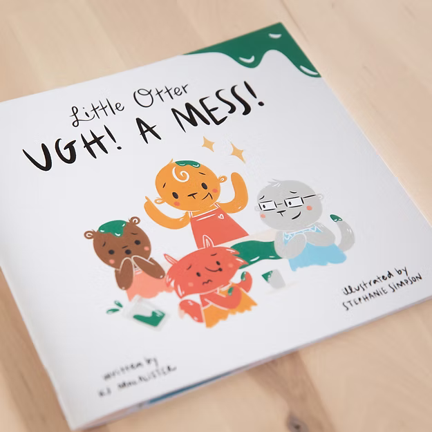 Children's Book: Little Otter Ugh! A Mess!