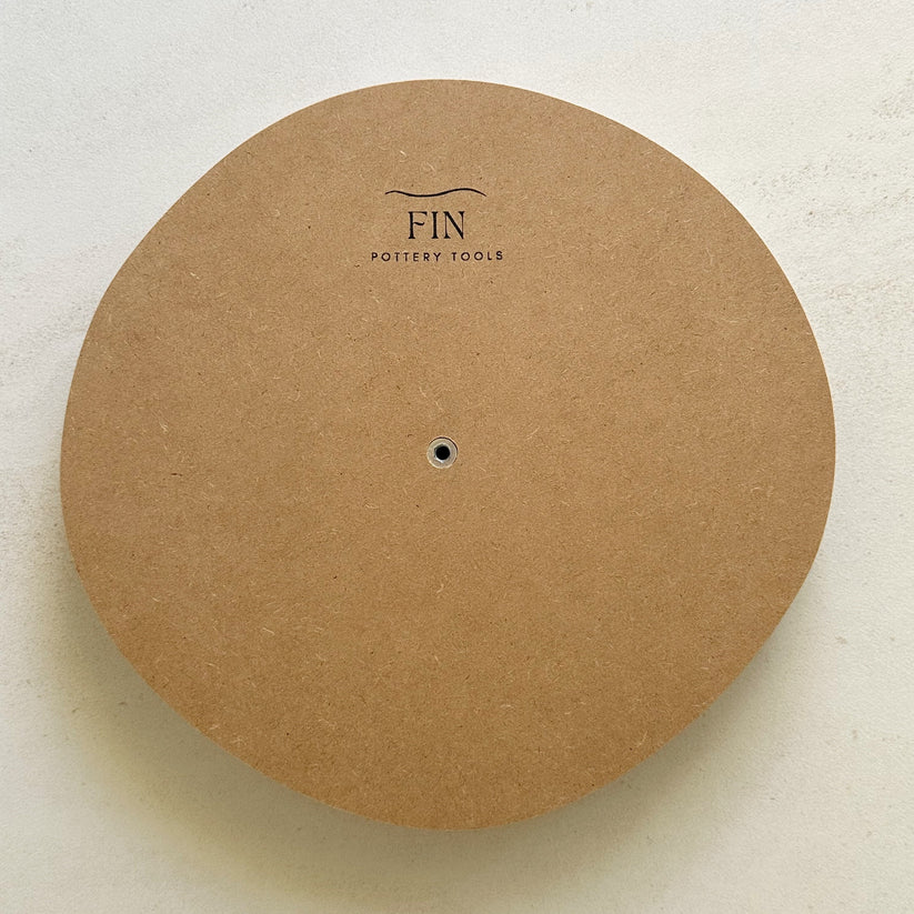 Irregular Round Blate Pottery Form 28cm