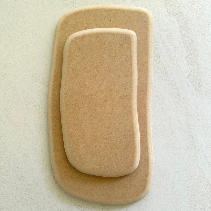 'Flat Rock' Rounded Rectangle Pottery Form