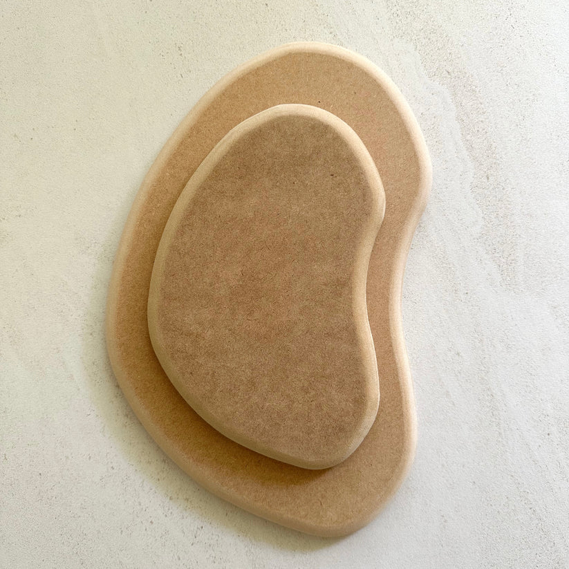 'Lima' Bean-Shaped Pottery Form