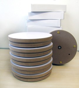 Turntable, Wooden, 10" (25 CM)