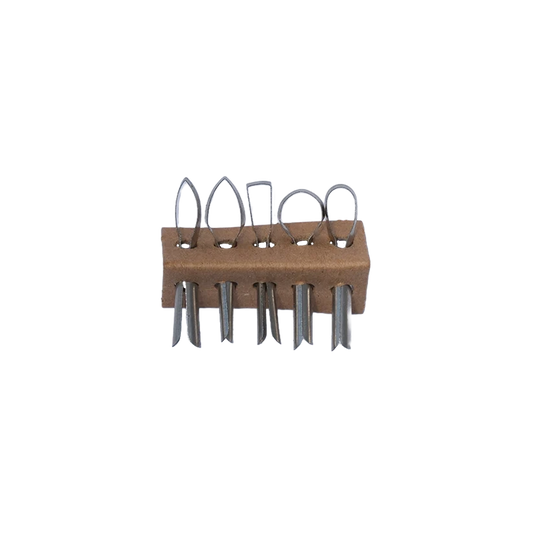 5-Piece Dragonfly Tool Variety Arc Carving Blade Pack