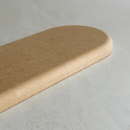 Small Oblong Blate Pottery Form