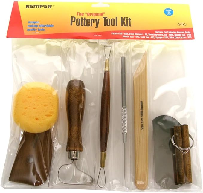 POTTERY TOOL KIT - set of 8 (PTK)