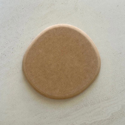 Irregular Round Plate Pottery Form 22cm