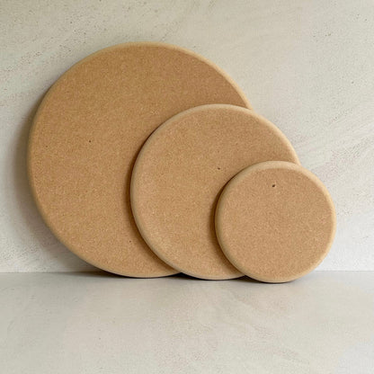 Round Plate Pottery Form Bundle with Roundover Edge