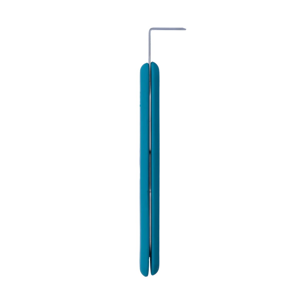 Forge Tool, Teal Handle with Rectangle Blade