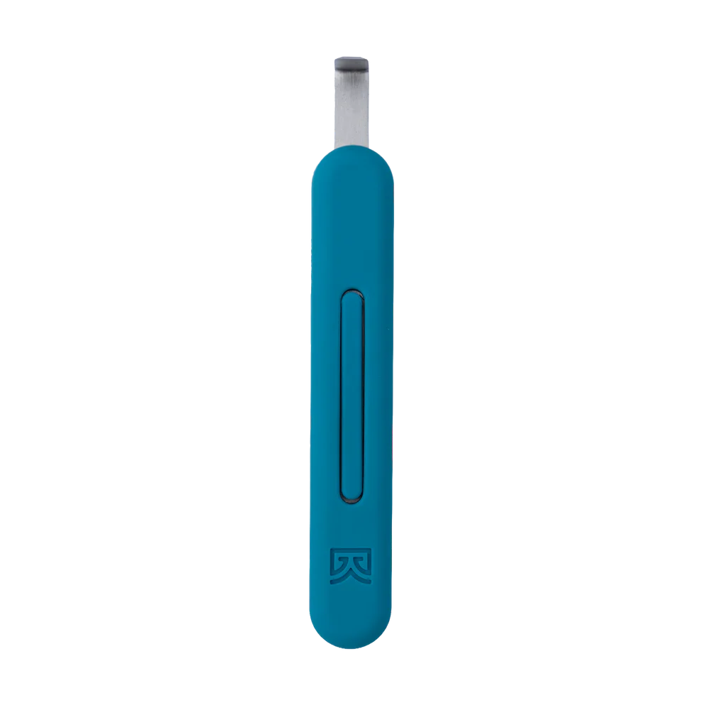 Forge Tool, Teal Handle with Rectangle Blade