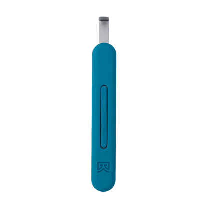 Forge Tool, Teal Handle with Rectangle Blade