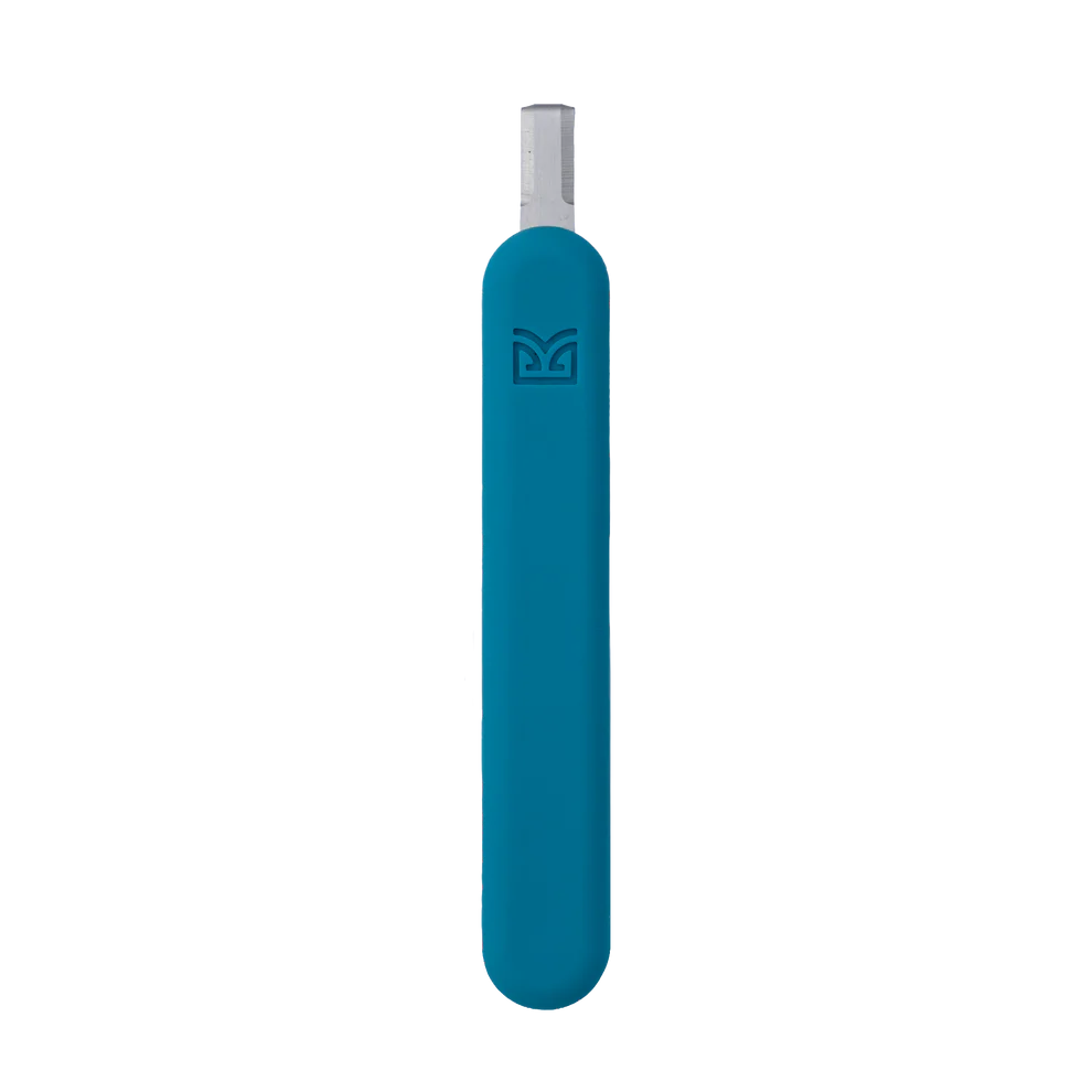 Forge Tool, Teal Handle with Rectangle Blade