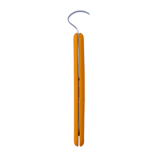Forge Tool, Yellow Handle with Crescent Blade