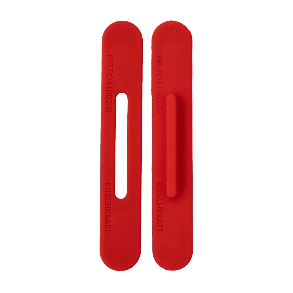 Forge Tool, Red Handle with Fin Blade