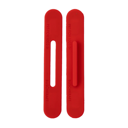 Forge Tool, Red Handle with Fin Blade
