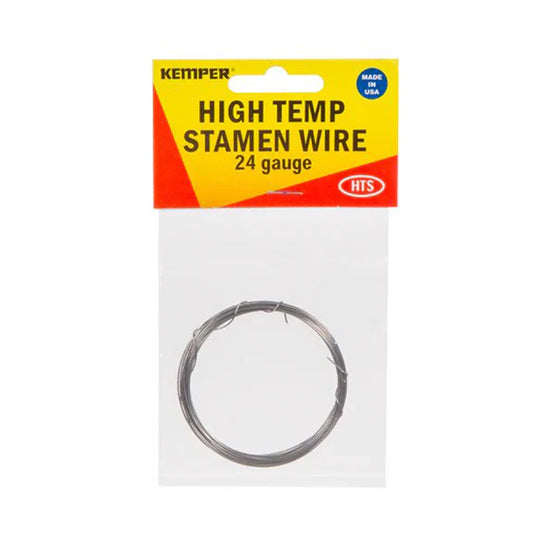 HIGH TEMP STAMEN WIRE (24 Gauge) - 10FT (HTS)