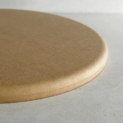 Round Plate Pottery Form 30cm with Roundover Edge