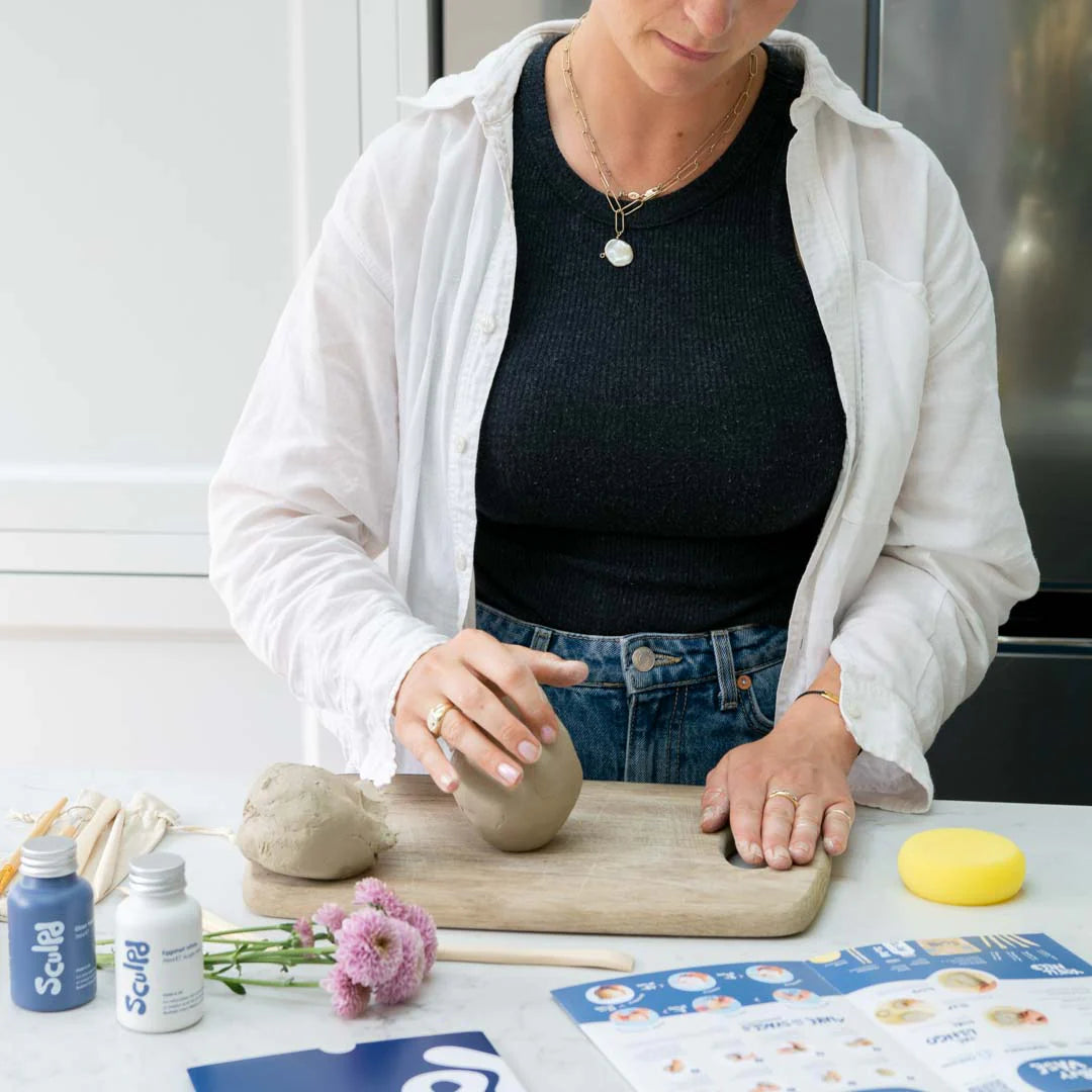 Sculpd Air Dry Clay Bag for DIY Craft Pottery