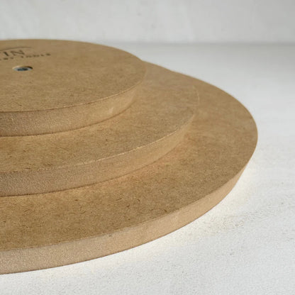 Round Plate Pottery Form Bundle with Bevelled Edge